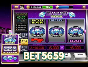 Catálogo de jogos na BET5659